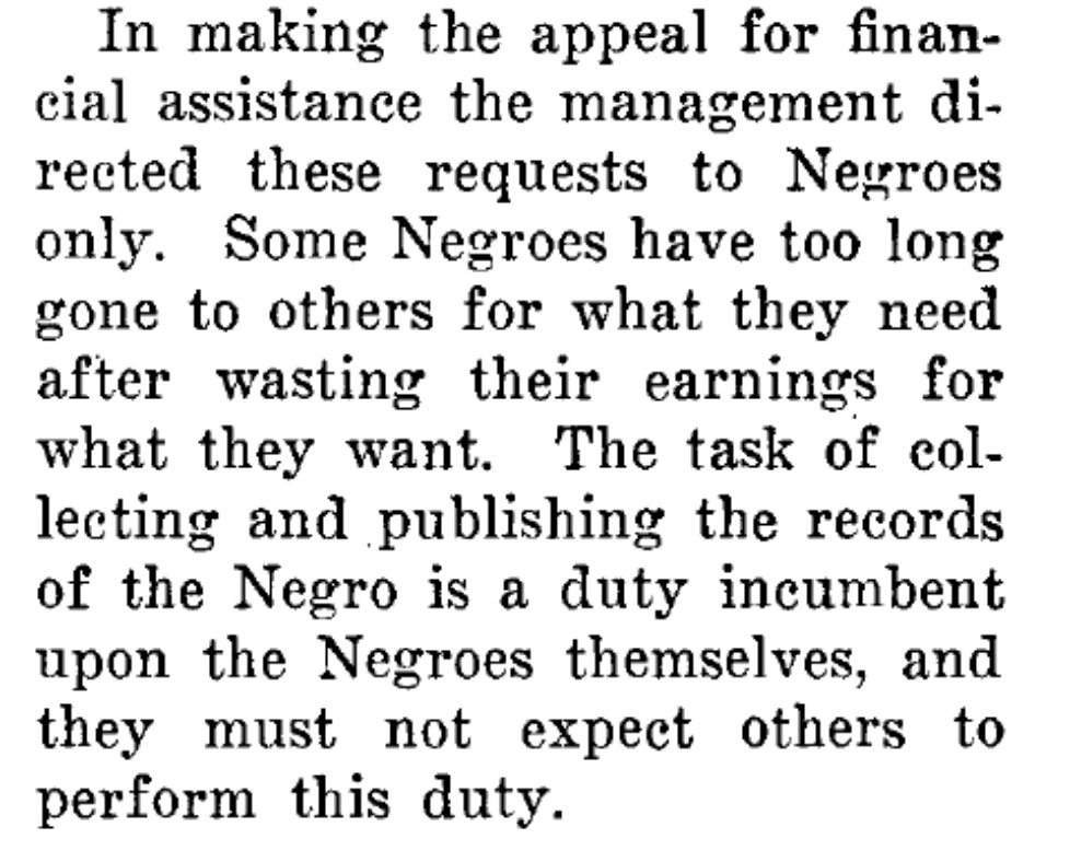 Publishing the Records of the Negro Is a Duty